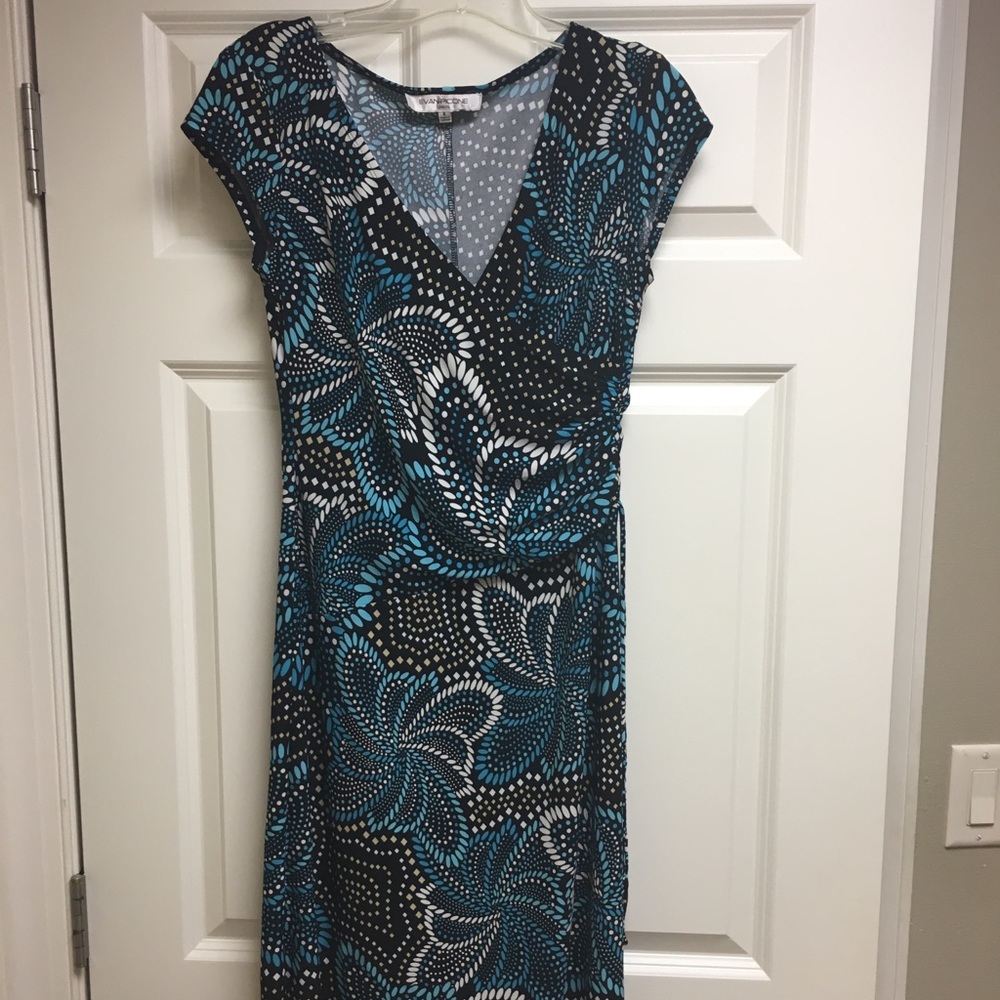 Evan Picone wrap dress
